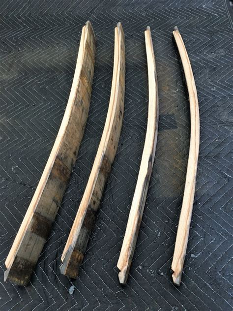 Whiskey Barrel Staves From A Used Jack Daniels Oak Whiskey