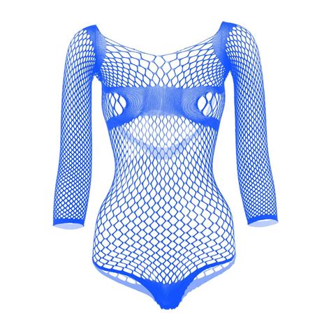 Odeerbi Sexy Lingerie Bodysuit For Men Mesh Deep V Neck Mesh 2024 Long