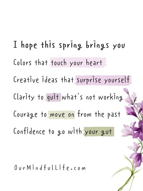 42 Inspiring Spring Quotes To Welcome The Season