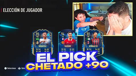 ABRIMOS EL PICK SUPER CHETADO TOTS EFIGS 90 Y EL SOBRE 25 JUGADORES 84