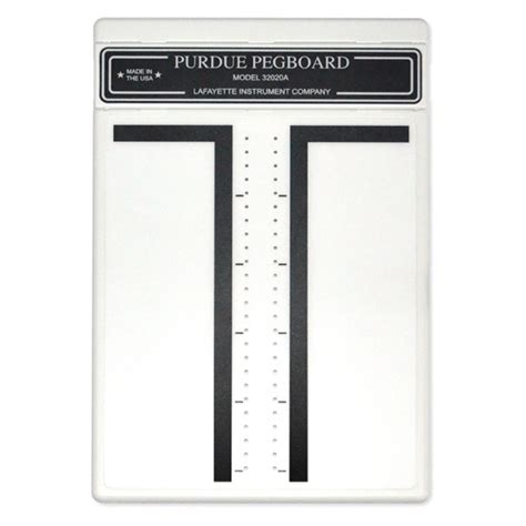 Purdue Pegboard™ | Human Evaluation by Lafayette Instrument Company