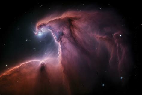 Photographing the deep space object known as the Horsehead Nebula, a ...