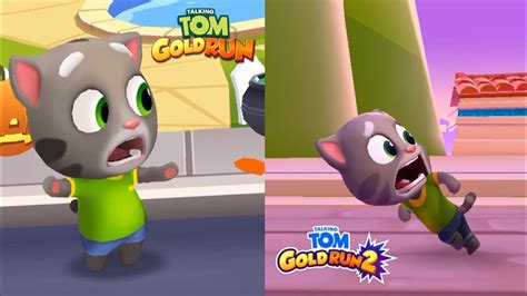 Talking Tom Gold Run 2 Talking Tom Vs Talking Tom Gold Run Talking Tom