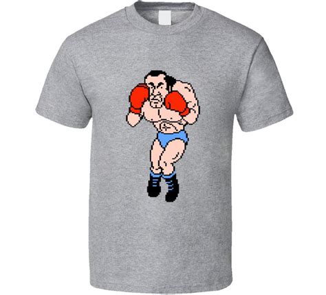 Super Macho Man Mike Tyson S Punchout Nes Boxing T Shirt Etsy