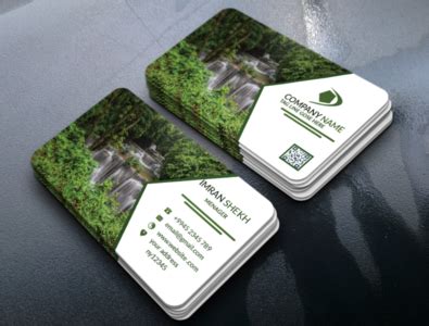 Business Card Design By Nafsan Zakia On Dribbble