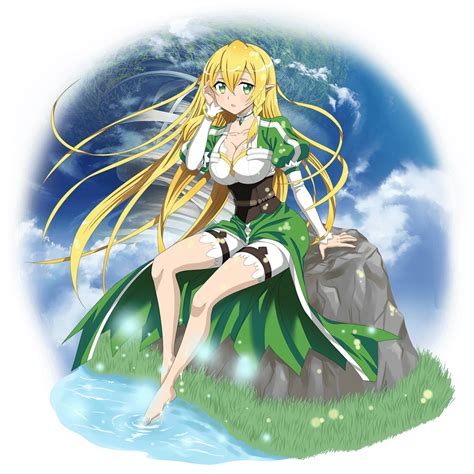 Leafa Sword Art Online Danbooru