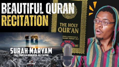 Surah Maryam Heart Touching Quran Quran Recitation Surat Maryam Reaction Youtube