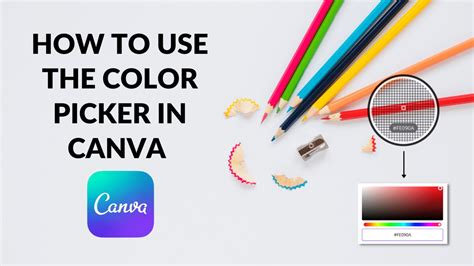 How To Use The Color Picker In Canva Eyedropper Tool In Canva Blogging Guide