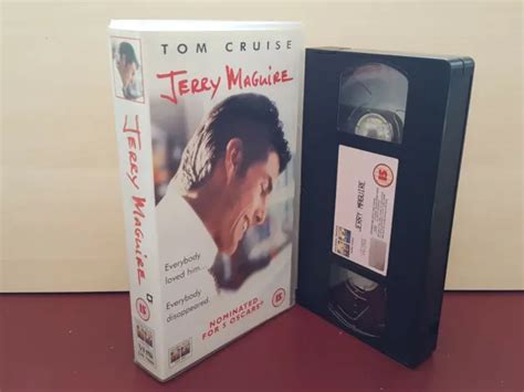 Jerry Maguire Tom Cruise Pal Vhs Video Tape H Picclick Uk