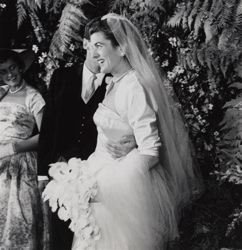 Patricia Kennedy And Peter Lawford At Their Wedding Works Emuseum