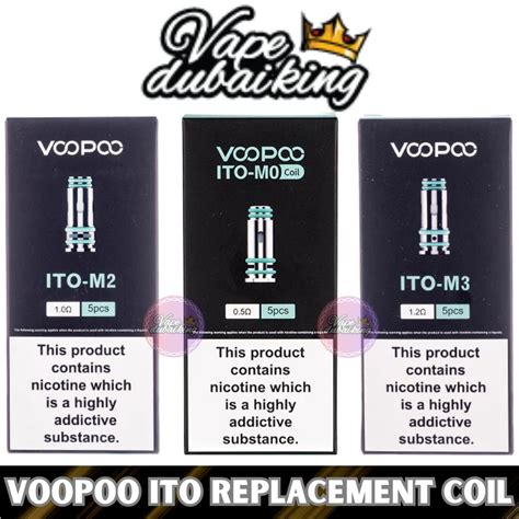 Ito Replacement Coils By Voopoo 5pcpack Vape Dubai King