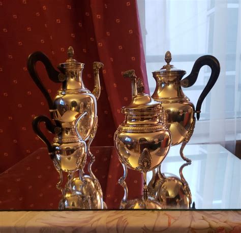 Christofle Malmaison Coffee And Tea Set Empire Catawiki