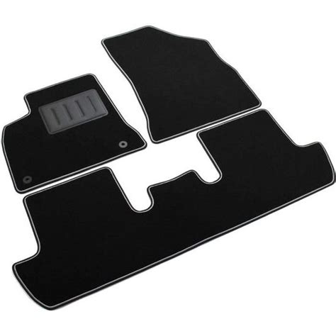 Il Tappeto Auto Sprint Tapis Antid Rapants En Moquette Noire Bord