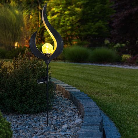 Spots à Encastrer Lampe Solaire Jardin Batterie Pointe IP44 Flamme LED