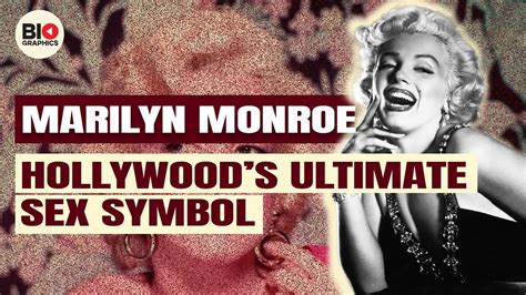 Marilyn Monroe Hollywoods Ultimate Sex Symbol Youtube