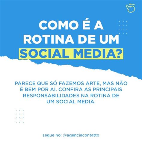 Rotina de social media pra você entender