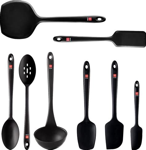 Amazon DI ORO 8 Piece Silicone Kitchen Utensil Set 600F Heat