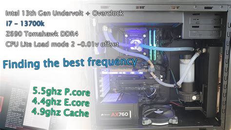 Intel Th Gen I K Easy Undervolt Overclock Ghz Best