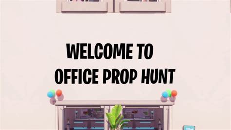 Office Prop Hunt Mfjakey Fortnite Creative Map Code