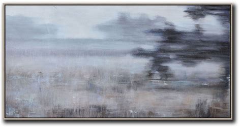 Panoramic Abstract Landscape Painting abstract painting