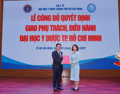 PGS TS Ngô Quốc Đạt phụ trách điều hành Đại học Y Dược TP Hồ Chí