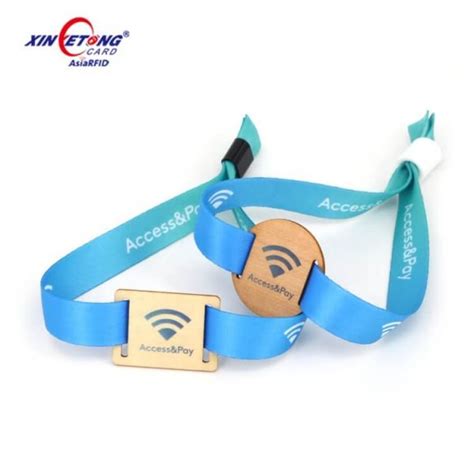 Eco Friendly Material Nfc Wooden Wristband For Event Xinyetong