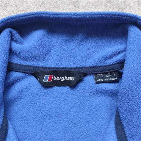 Berghaus Blue zipped Fleece light weight very... - Depop