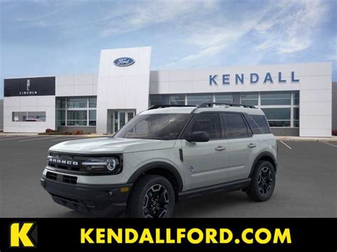 New 2023 Ford Bronco Sport Outer Banks Sport Utility In Eugene F41523 Kendall Ford Of Eugene