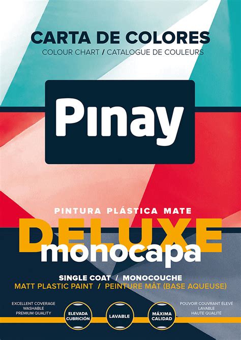 Deluxe Monocapa Carta De Colores F Brica De Pinturas Pinay