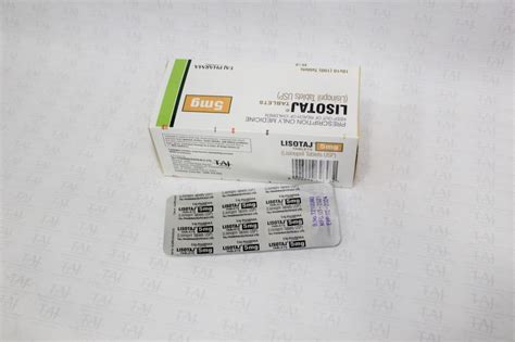 Lisinopril Tablets 5mg Manufacturer India Supplier Exporter