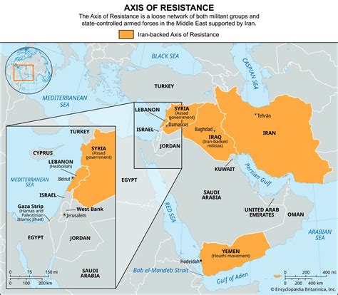 Axis of Resistance | Groups, Countries, Map, Leaders, Middle East, Iran ...