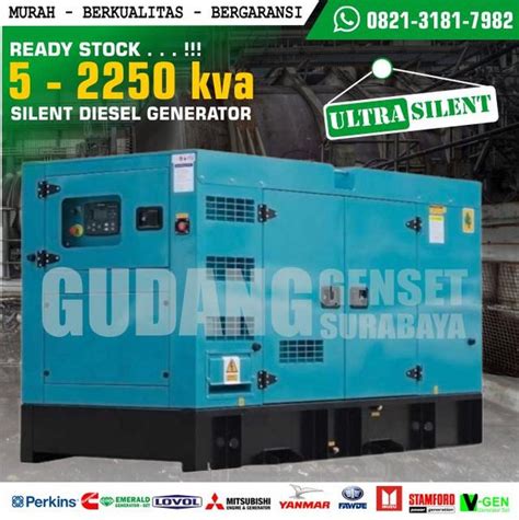 Jual Stamford Genset Cummins Kva Genset Kva Di Lapak Mitra