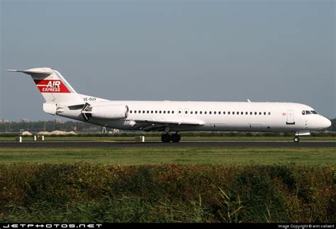 SE DUV Fokker 100 Air Express Sweden Wim Callaert JetPhotos