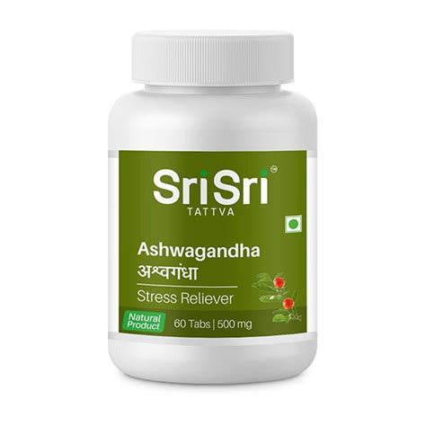 Sri Sri Tattva Ashwagandha 500 Mg Tablet 60 S JioMart