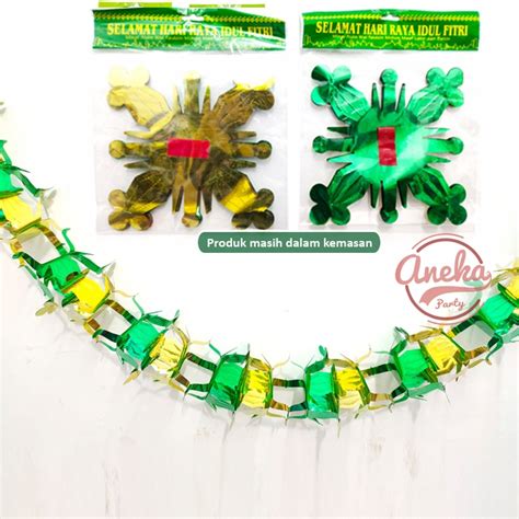 Jual Hiasan Gantung Lebaran Garland D Ornament Hiasan Idul Fitri