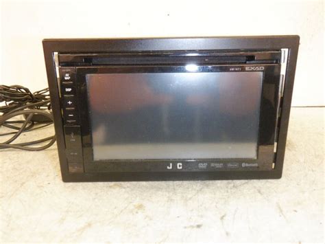 JVC KW NT1 EXAD Double DIN CD Radio Head Unit USB AUX Bluetooth DVD EBay