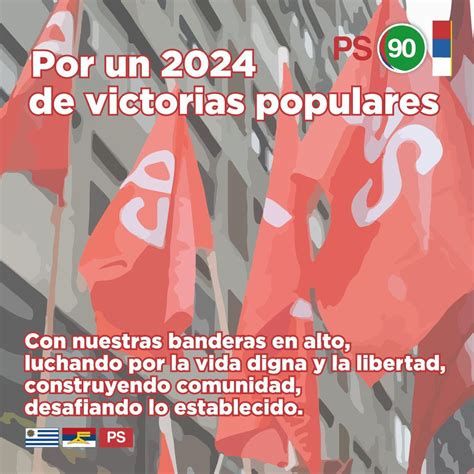 Qué expresa el Partido Socialista en su saludo de Fin de Año