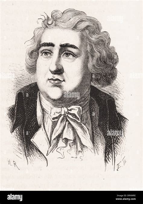 Portrait Of Fox French Engraving Xix Th Century Hi Res Stock