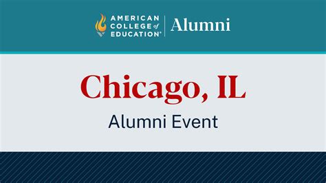 Chicago Illinois Alumni Night | ACE Events