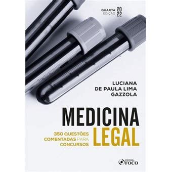 Medicina Legal Quest Es Comentadas Para Concursos Ed