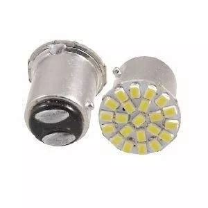 Lâmpadas Led Freio 22 Leds 2 Polos Cabeça Reta 1157 PAR Shopee Brasil