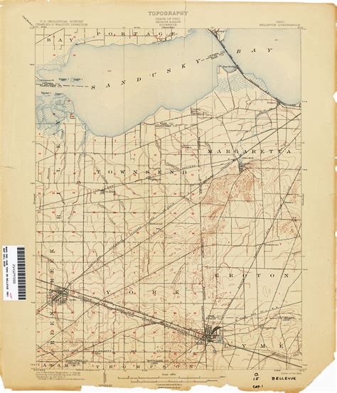 Lima Ohio Maps Ohio Historical topographic Maps Perry Castaa Eda Map ...