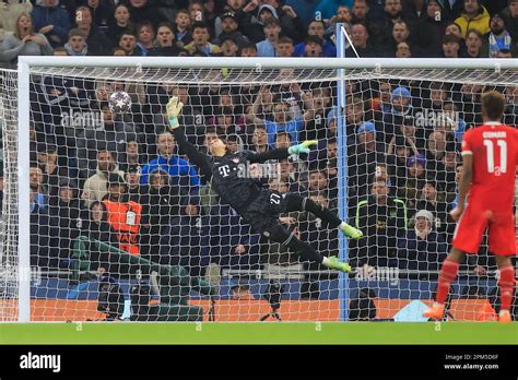 Yann Sommer Of Bayern Munich Is Beaten By A Shot From Rodri Of