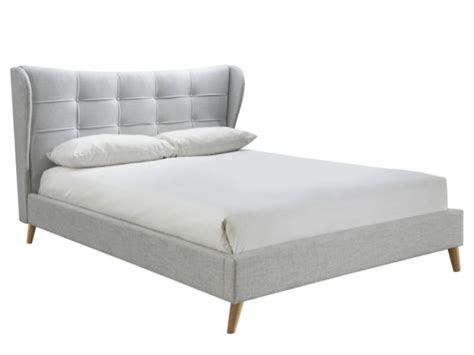 Birlea Harper Ft Small Double Dove Grey Fabric Bed Frame By Birlea