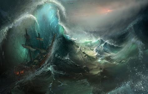 Stormy Sea Wallpapers Wallpaper Cave