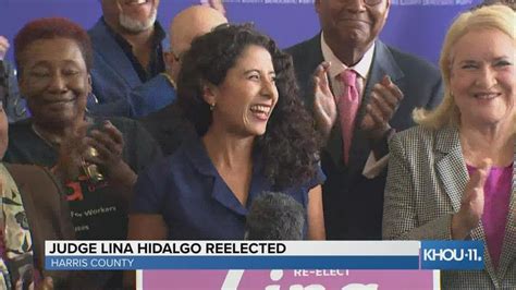 Lina Hidalgo Addresses Harris County Residents After Reelection Youtube