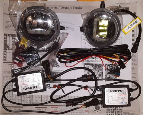 Fitted DRL Fog Combination Lights To NC MX5Parts Vinstar Kit Show