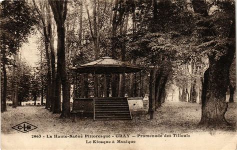 Gray Promenade Des Tilleuls Le Kiosque De Musique Gray