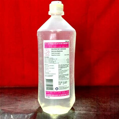 Dextrose In Lactated Ringer S D Lr Ml Pink Euromed Lazada Ph