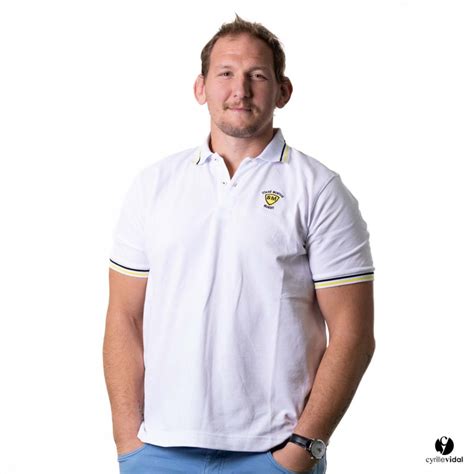 Polo Blanc Homme Boutique Officielle Stade Montois Rugby